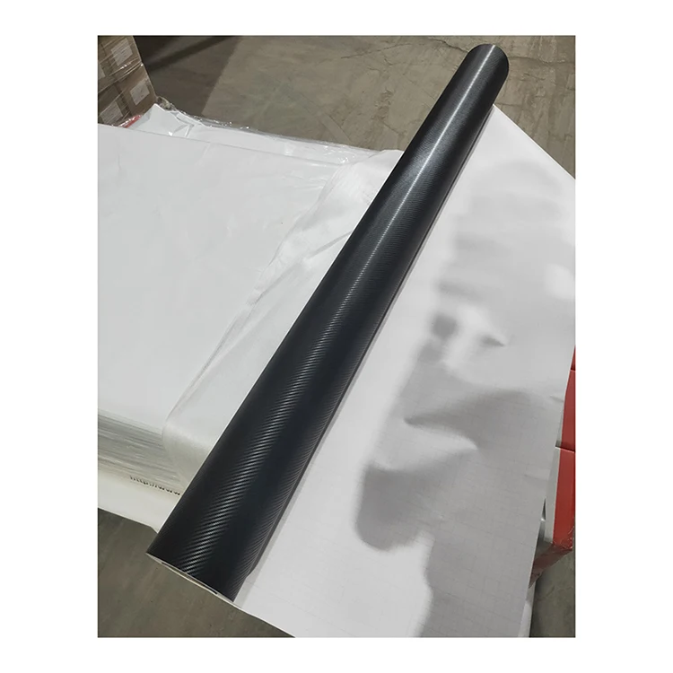 Factory price glossy carbon fiber wrapping film 5D 6D car wrap Sticker vinyl roll