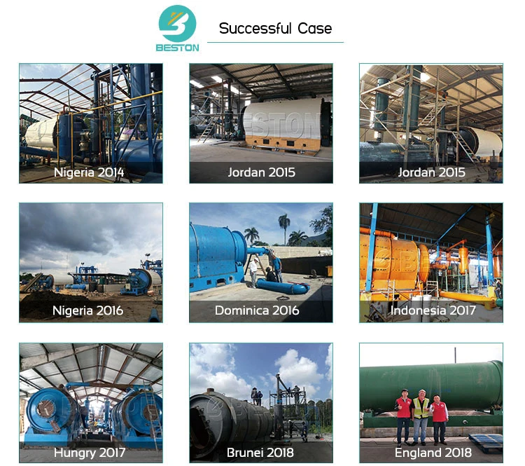  Пиролизная установка BESTON MACHINERY для отходов шин новейшего дизайна 2020 Китай