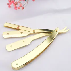 Professional Salon Stainless Steel Barber Straight Men Care Personal Beard Beauty Shaving Razor