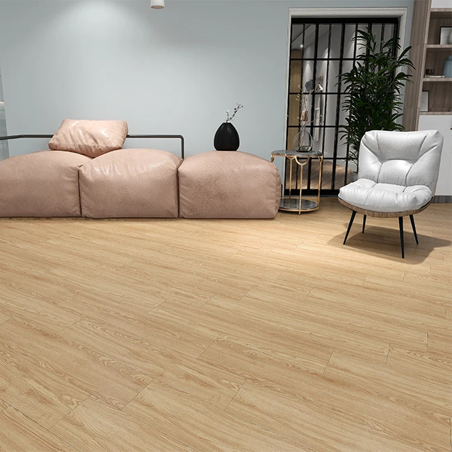 Waterproof LVP Rigid Core SPC Click Plastic Floor With IXPE Underlayment