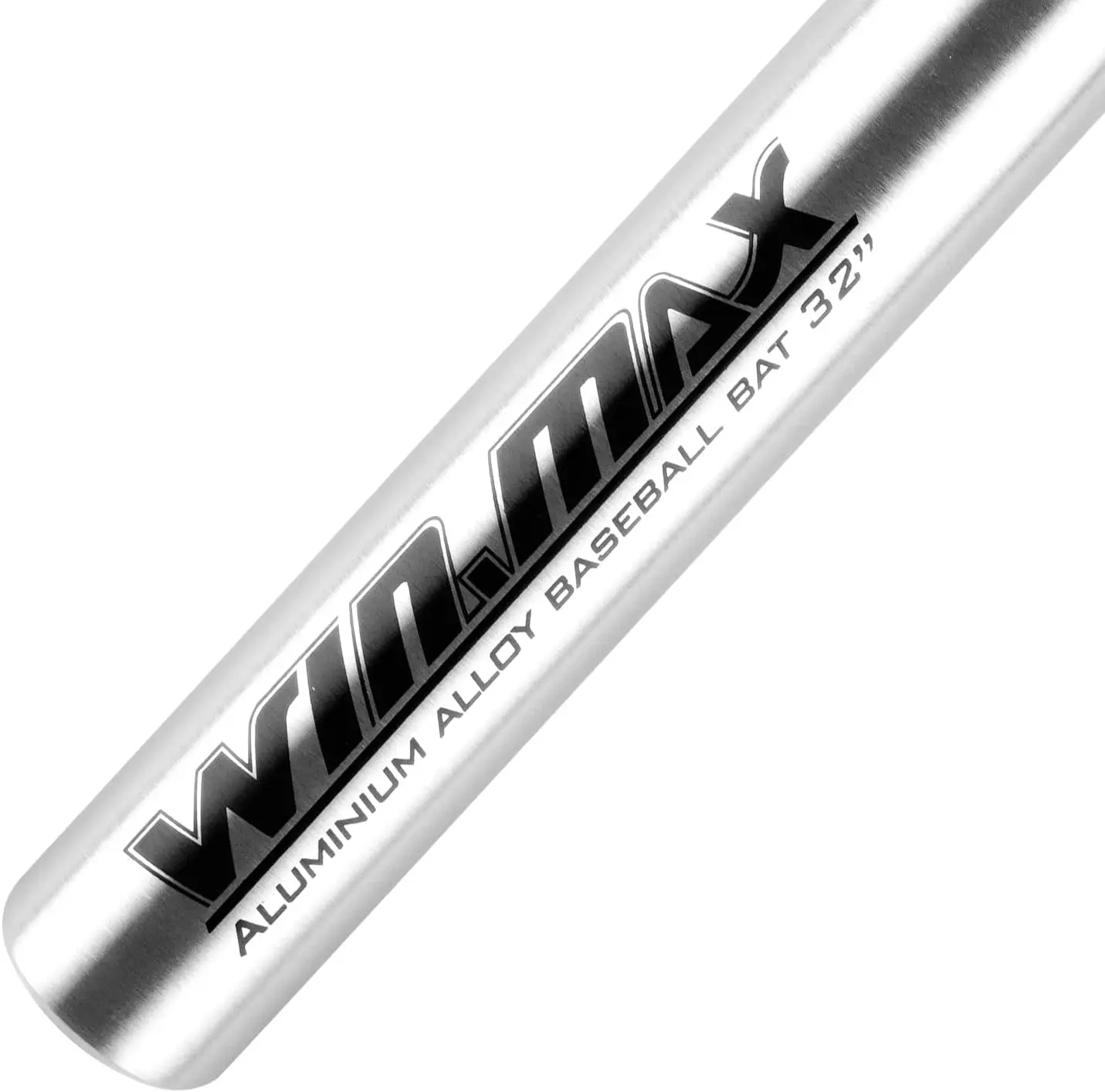 Win.max 32 Inch 2.0 mm Thick Aluminum Alloy Softball Baseball Bat for Self Defense, Batting Practice and Pickup Games