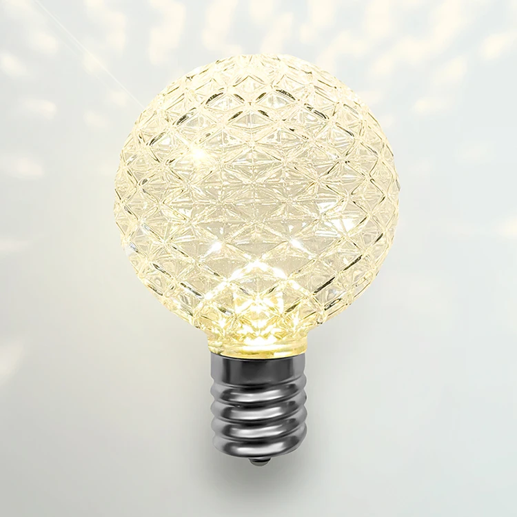 JAIYI оптовая продажа светодиодные лампы накаливания в корпусе гирлянда G40 на солнечной батарее для внутреннего использования сада сказочные гирлянды