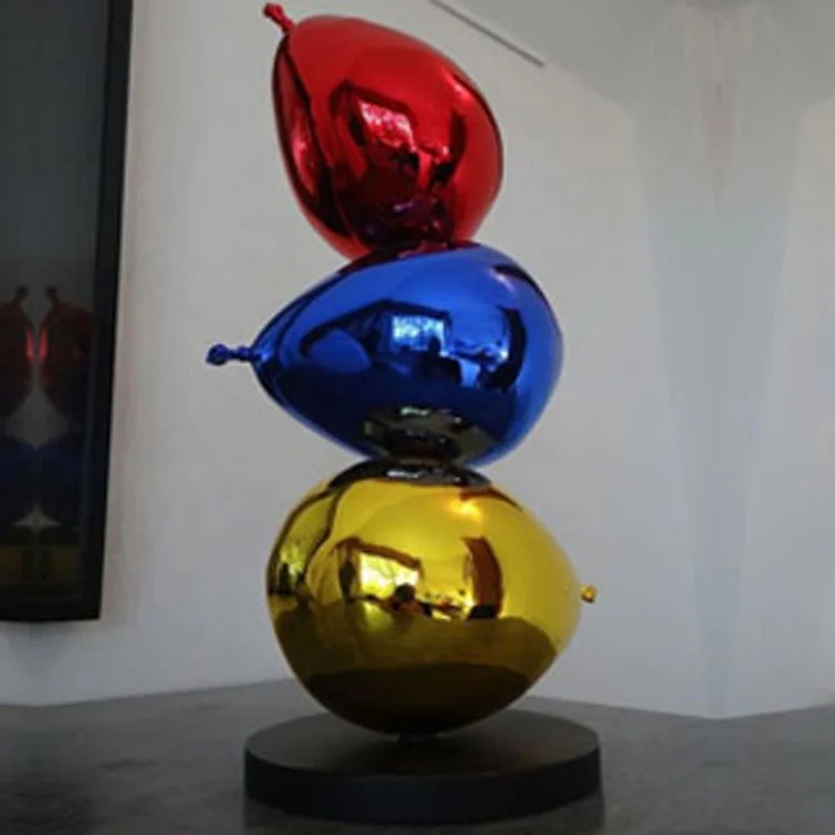 outdoor   Garden  decoration Hot selling  Fiberglass three balloons sculptures