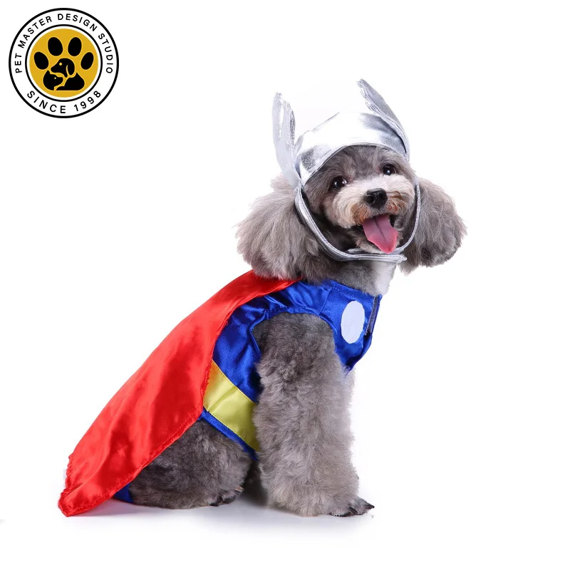 SinSky Party Dressing Up Apparel Pet Cat Polyester Christmas Dog Clothes Halloween Cloth Costume Cat Dog Clothes