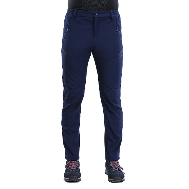 Customized Men Waterproof Hiking Pants Outdoor Windproof Softshell Pants for Winter Casual Cycling 100% Polyester Standard Solid