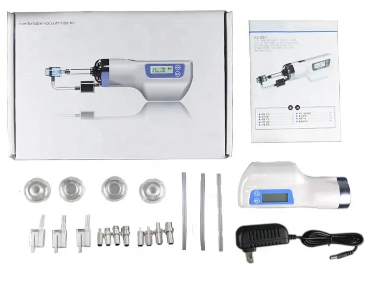 German Negative Pressure Vacuum Water Injection Wrinkle Removal 5 Pins Needle Meso Gun Machine