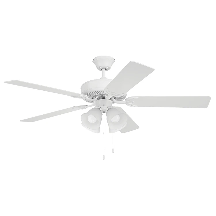 Hot selling Factory Price Brand New 2024 Traditional 5 blade ceiling fan brush nickel ceiling fan for Living room
