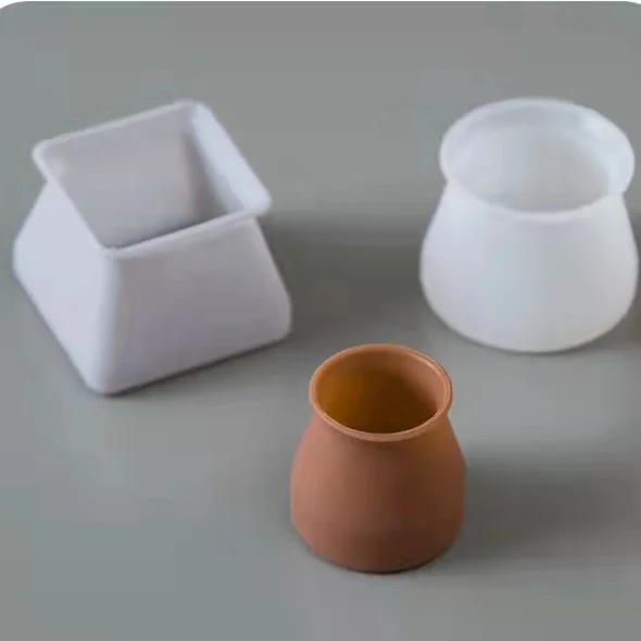 Silicone Chair Leg Floor Protectors   Furniture Silicone Protection Cover Furniture Leg  with Anti-Slip Felt Pads