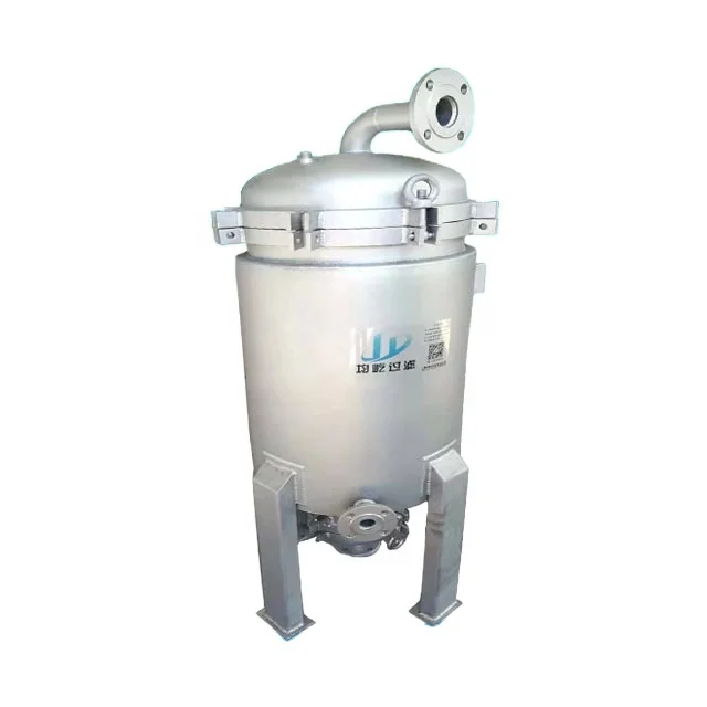 Low Operation Cost Multi Bag Filter Housing With Pressure Meter