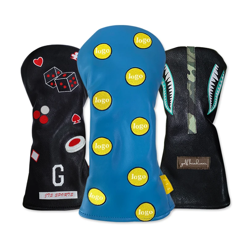 Golf Club Headcover for Putter PU Leather Good quality Custom your own Head cover
