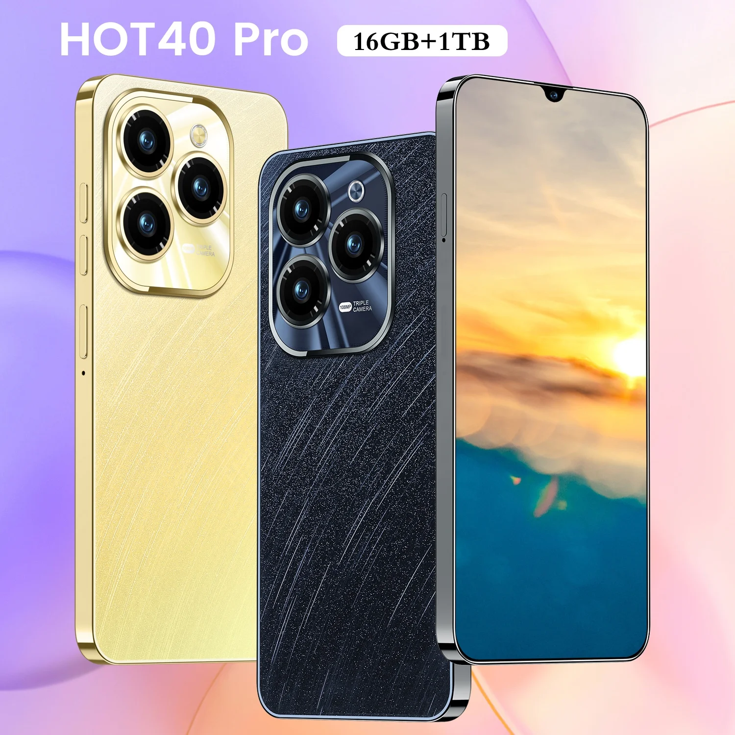 Promotion Spark 20 Pro 16g+1TB 5G Original cellphones 7.3Inch 7800mah Mobile Phone Dual Sim Card Beauty tecno spark 10 pro