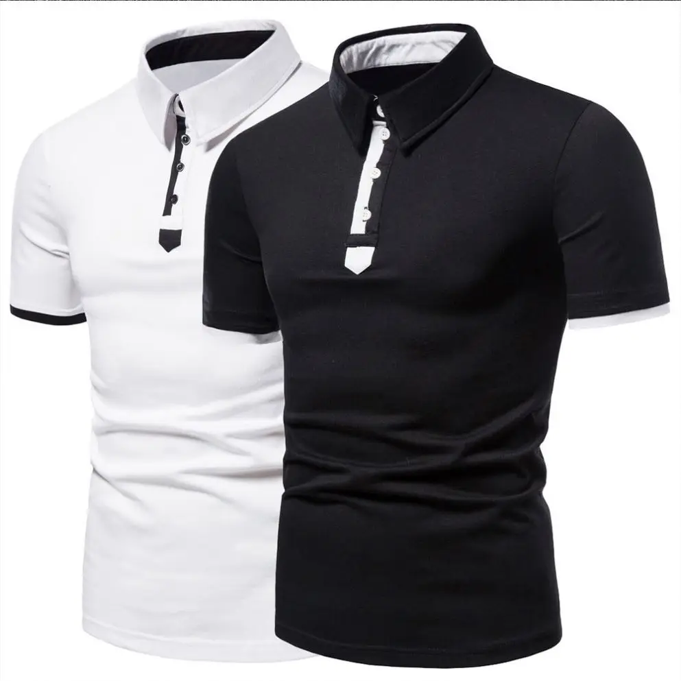 Premium Quality Bulk Knitted Collar Polo Polo Shirts Wholesale Polo T-shirt