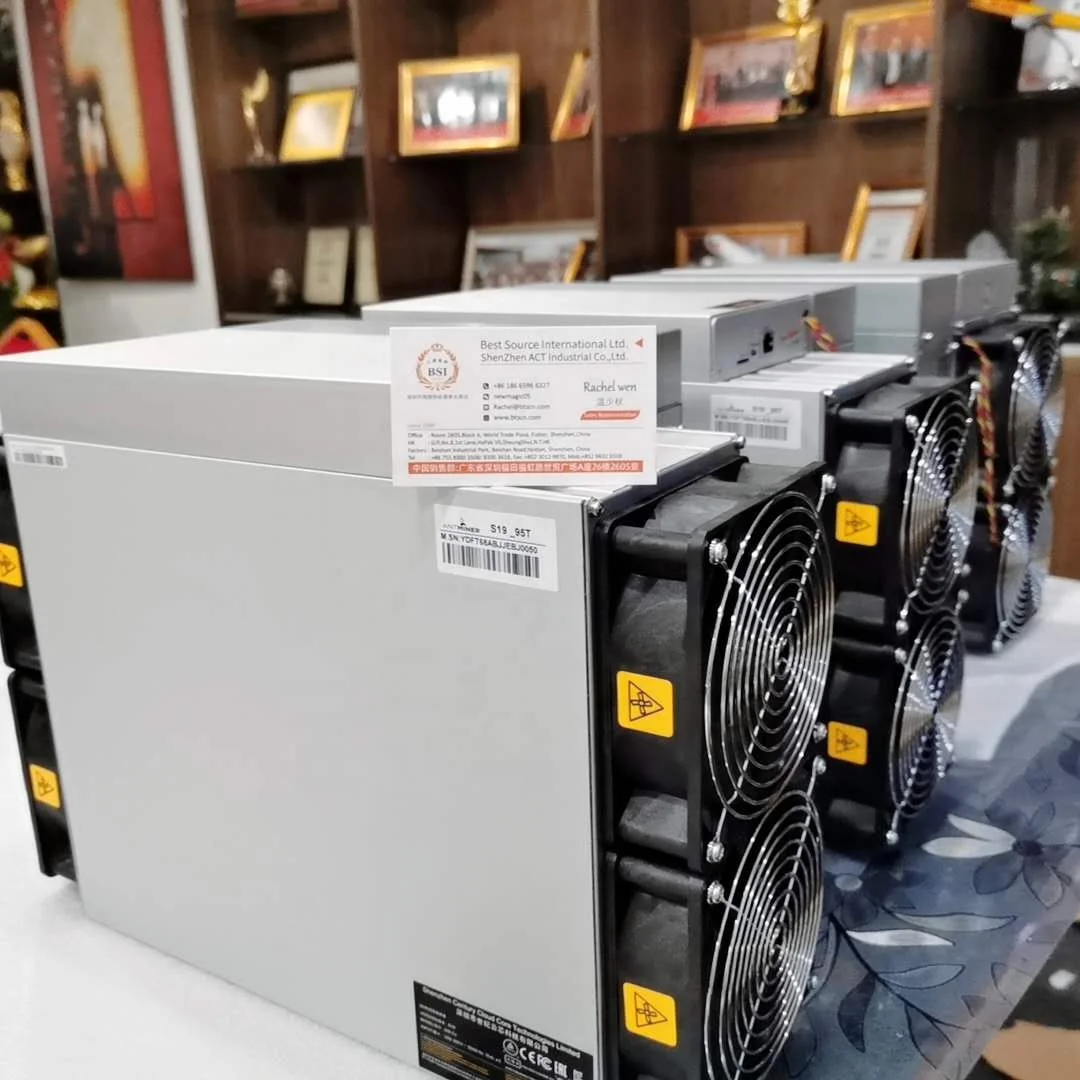  2020 Самый Прибыльный S19 Pro 110TH/S Майнер биткоинов Antminer s19pro 110T s19