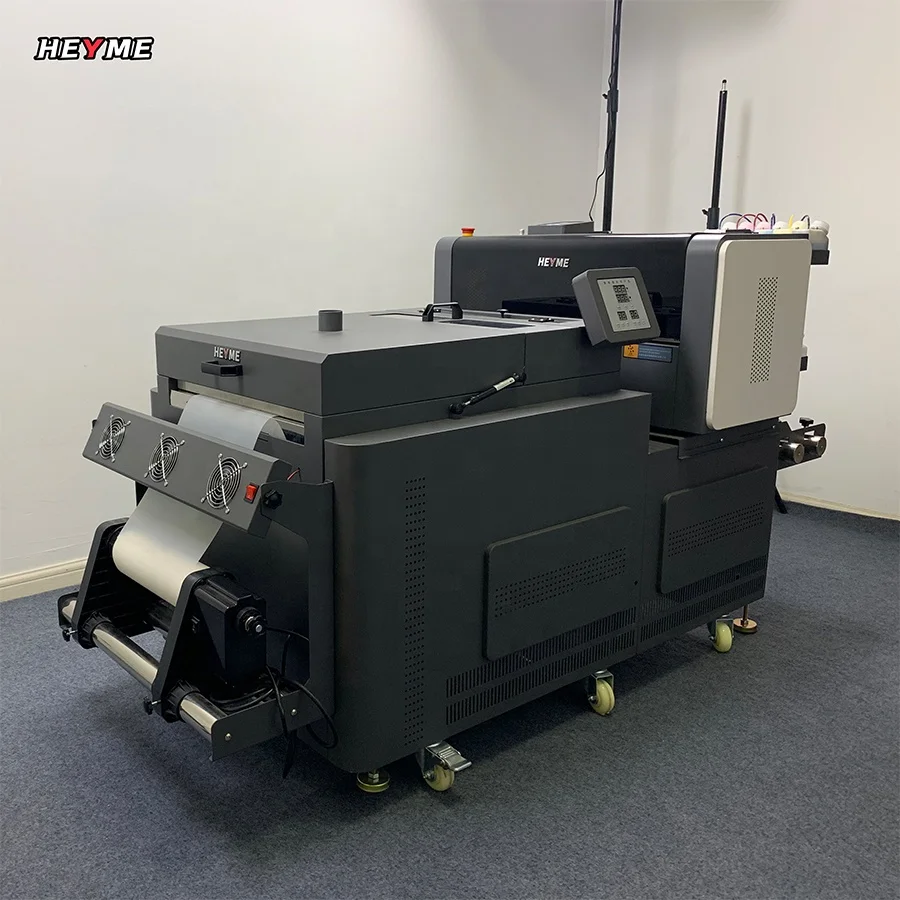 Heyme Commercial DTF Printer 13inches16inches24inches double xp600 i3200 DTF Printer with Powder shaker