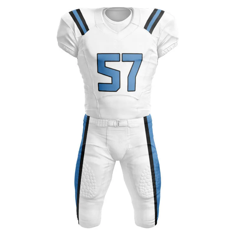 Customized Polyester Sublimated Pants With Pads China Manufacturer Your Own Team Name American Football Jerseys Wear For Men