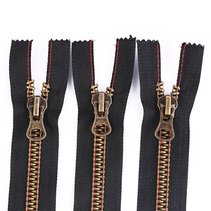 5# resin metal reinforced closed tail zipper luggage home textile shoes and boots clothing accessories resin zipper