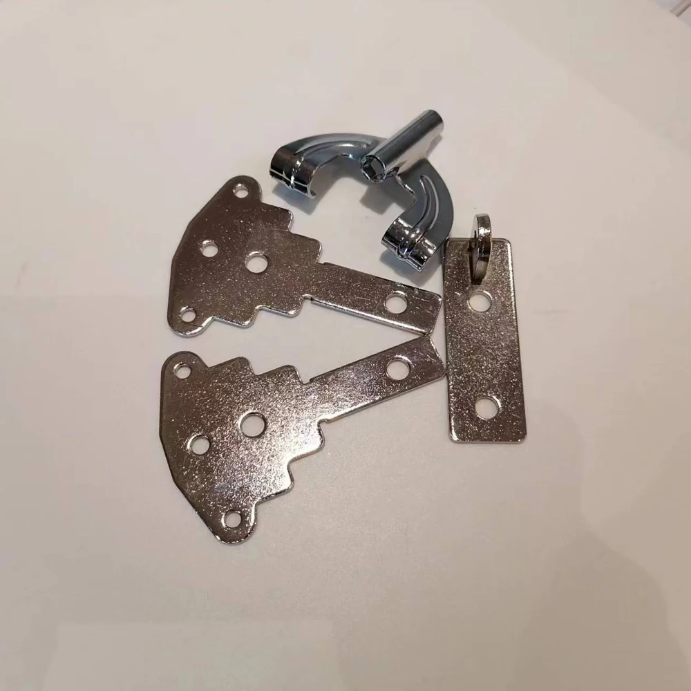 Customize Metal Key Chain Clamps Bracket Plate Tray License Frame Buckles Business Tags Cards Bookmark Shelf Locking Ring Parts