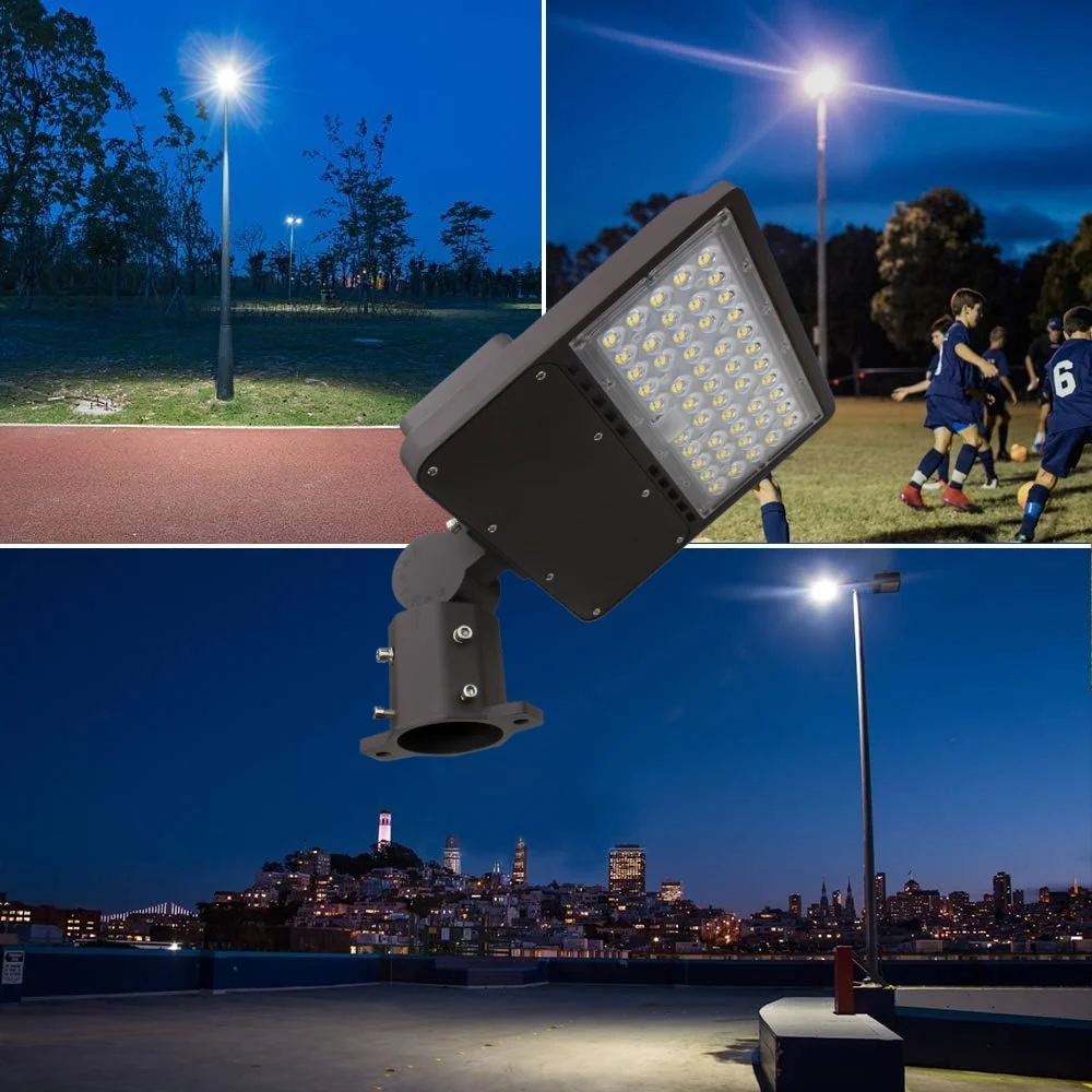 Outdoor parking lot light ip66 waterproof 130lm/w 100w 150w led shoe box street light
