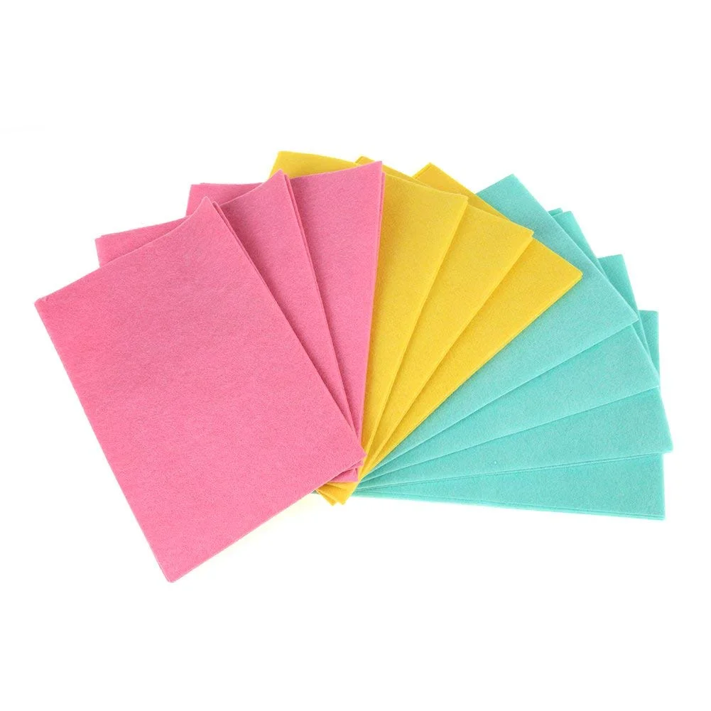 Eco-Friendly Glass Kitchen Washing Cloth Removing  Nonwoven Microfiber For Cleaning Cloths Cleaning Room Wipes