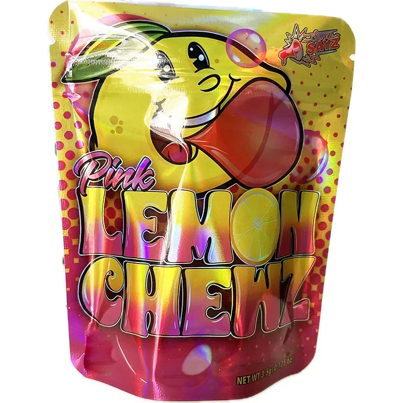 In stock Mett Candy cookie gummy smell proof 3.5g packaging ziplock mylar bags 100 pieces Price For small business