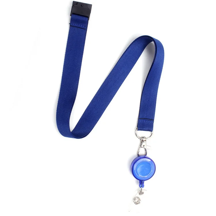 Wholesale Custom Printed Personalized RPET Lanyards with ID Card Holder Retractable Yoyo Badge Reel
