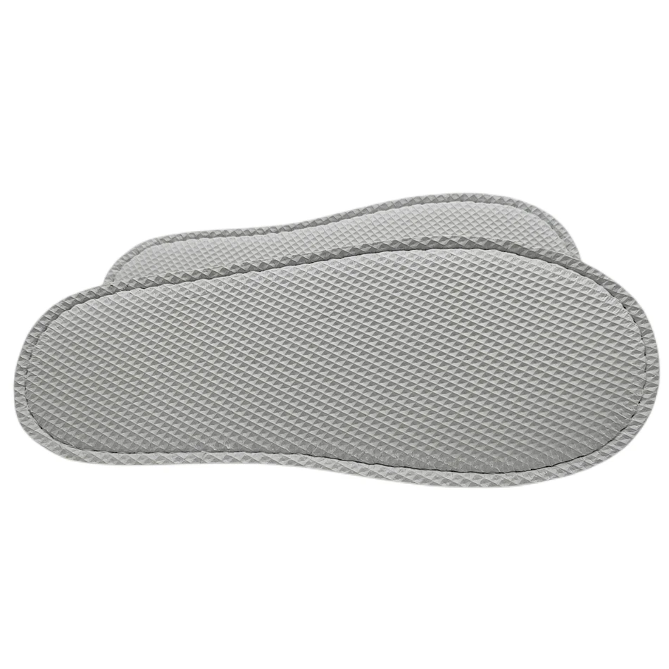Factory sale high quality open toe style disposable unisex hotel spa slippers