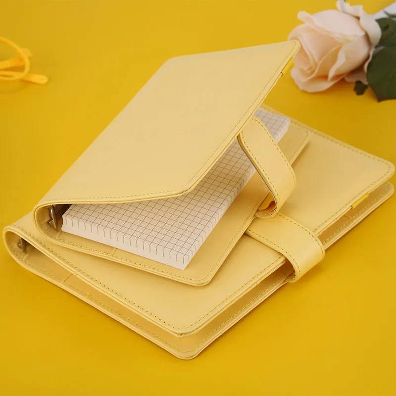 Fast shipping Student Gift Magic Soft Pu Cover Diary Note Book A5 Leather Sublimation Customized Planner Journals