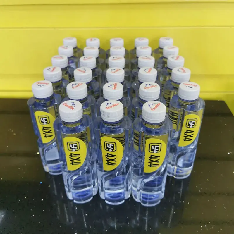 AB0820 custom logo adhesive roll pvc shrink waterproof white  5 gallon wedding drinking mineral water bottle label