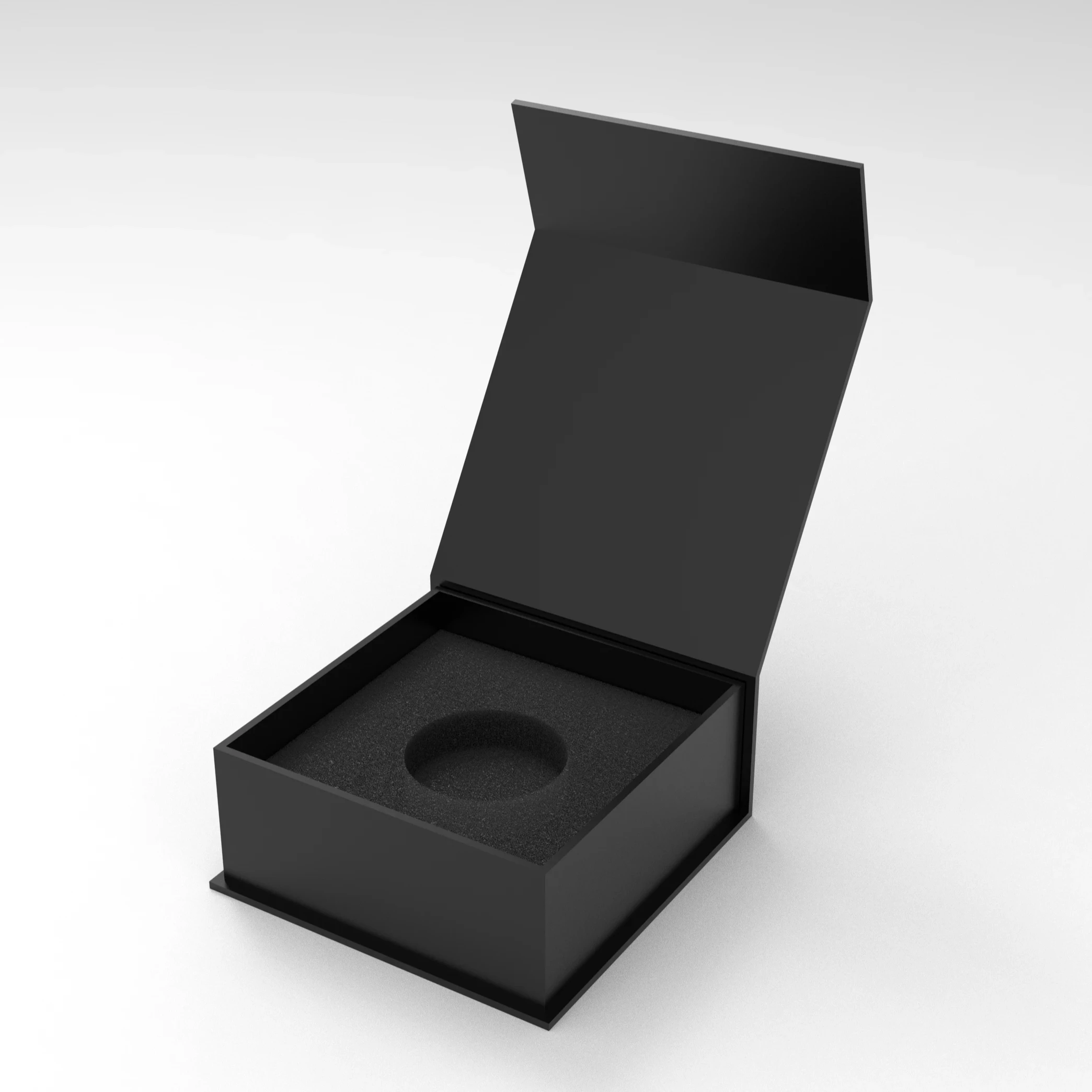 Customization Keyboard Magnetic Paper candle jar gift box packaging Closure Rigid Book Style Bag Wig Wine Box With Foam