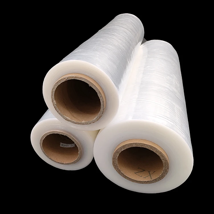 
Wholesale Waterproof LLDPE Polyethylene Packing PE Stretch Wrap Film for Hand or Machine Wrap 