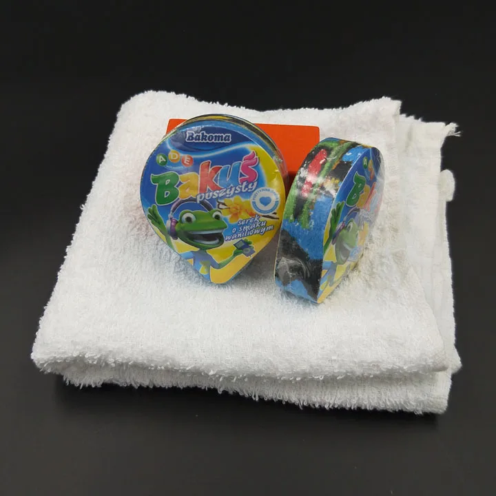 Promotional 100% cotton mini compact compressed hand towel