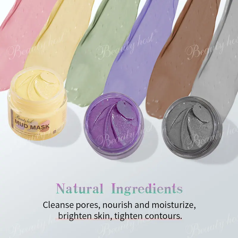 6 Different Scent Facial SPA Mask Market Popular Salon Use Improve Skin Problem Pores Shrinking Hydrating Best Beauty Daily Care