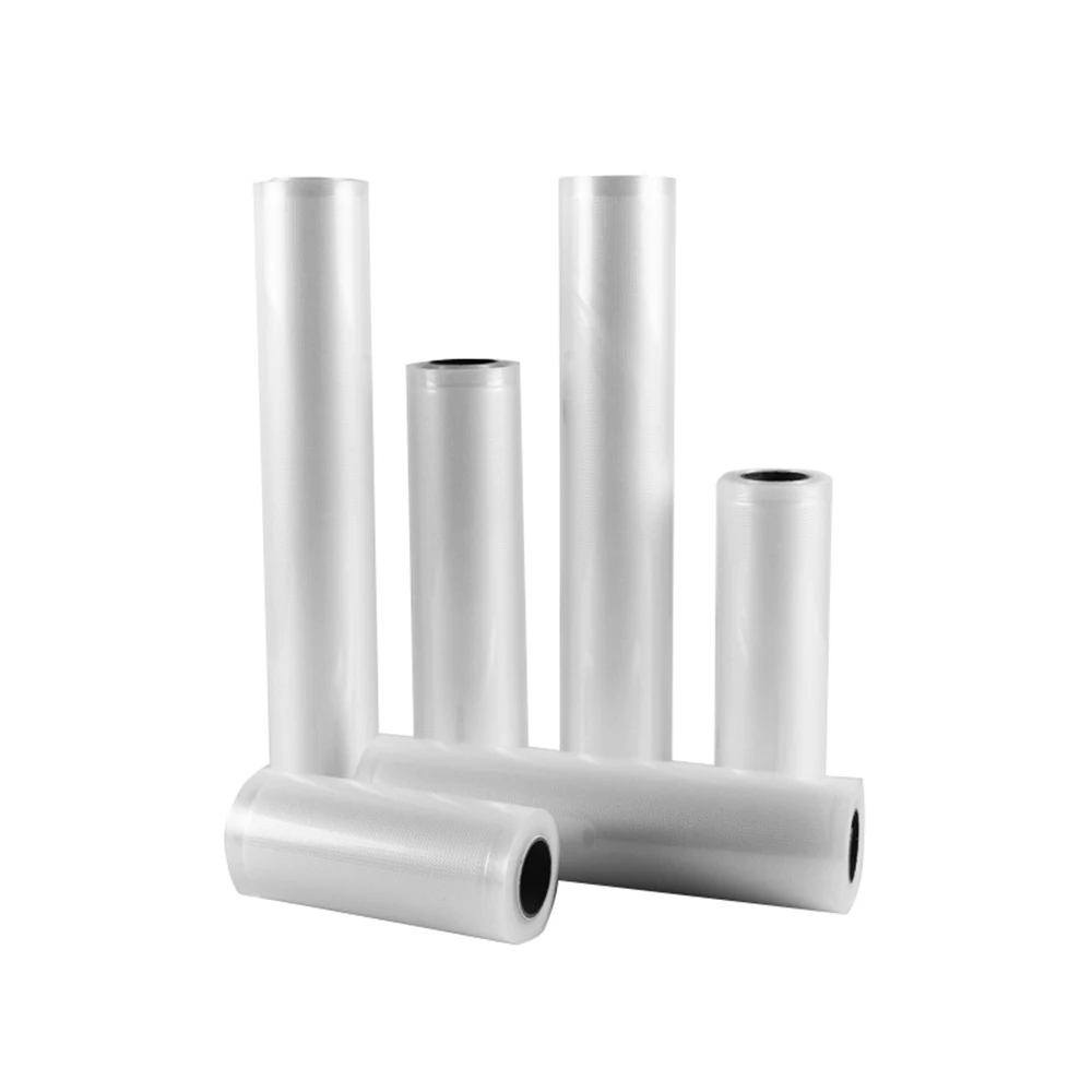 Custom Printed Compostable Emboss Vacuum Fresh Rice Food Packaging Co-extrusion Film Bags