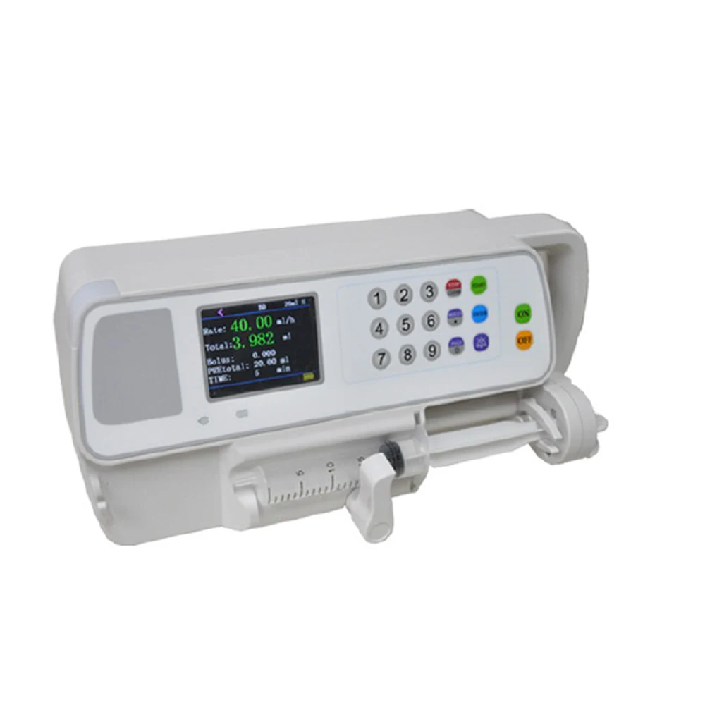Factory bombas de infusion 2 canales mini flow sensor infus pump veterinary infusion pump