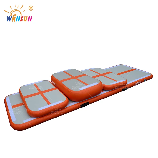 New Design Airtrack Mat 3m/4m/5m Inflatable Gymnastics Tumbling Air Track Mat for Fitness Yoga Taekwondo