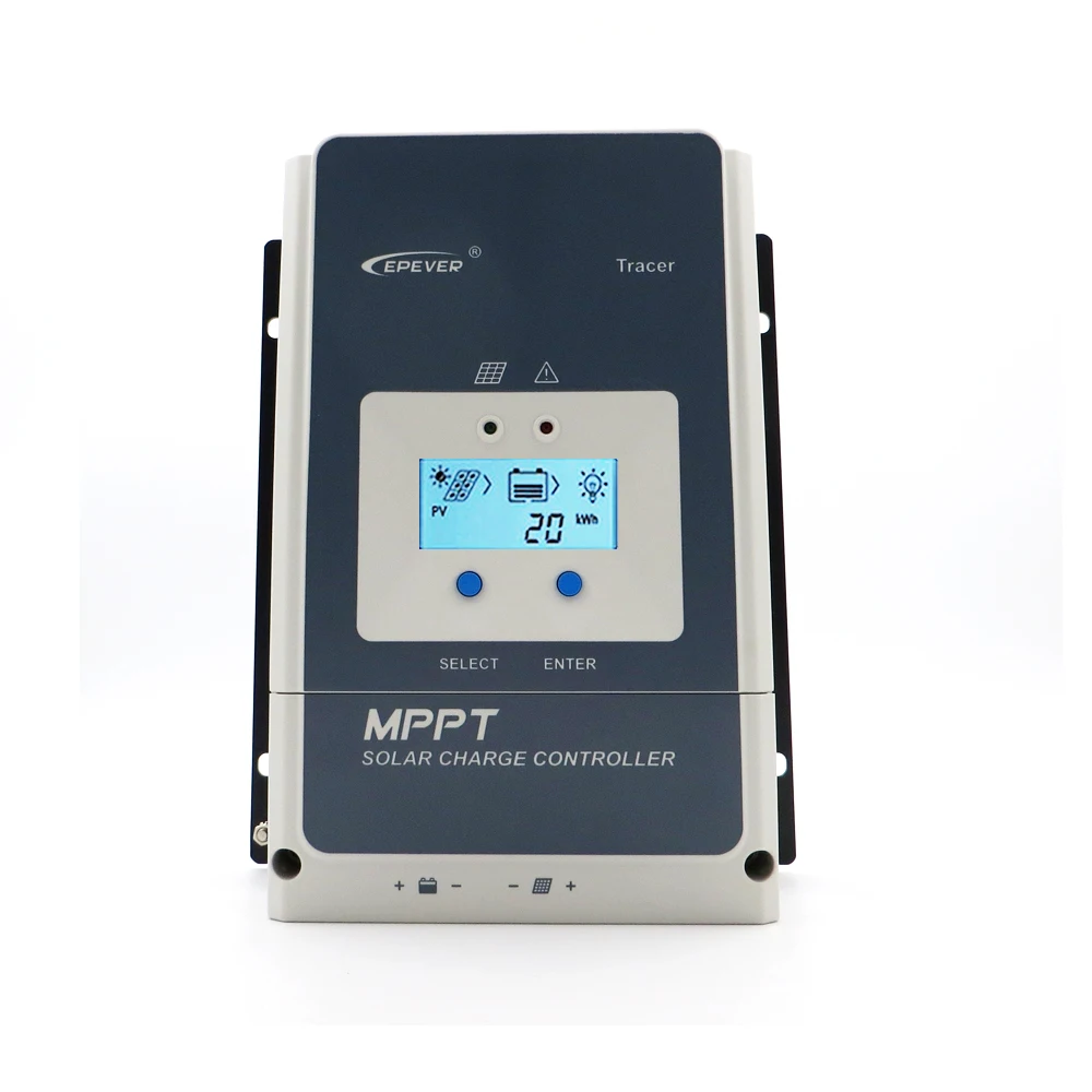 Контроллер заряда EPsolar Tracer6415AN 12/24V/36/48V 60A MPPT солнечный с аккумуляторным предохранителем вход