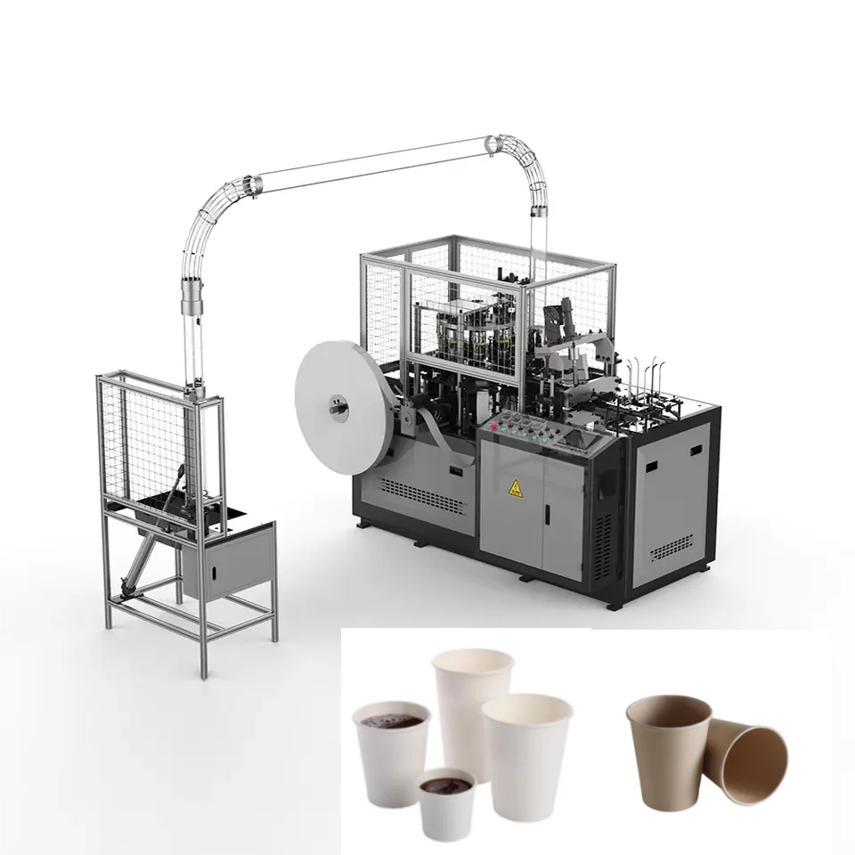 New model Low price raw materials high quality china disposable paper cup machine