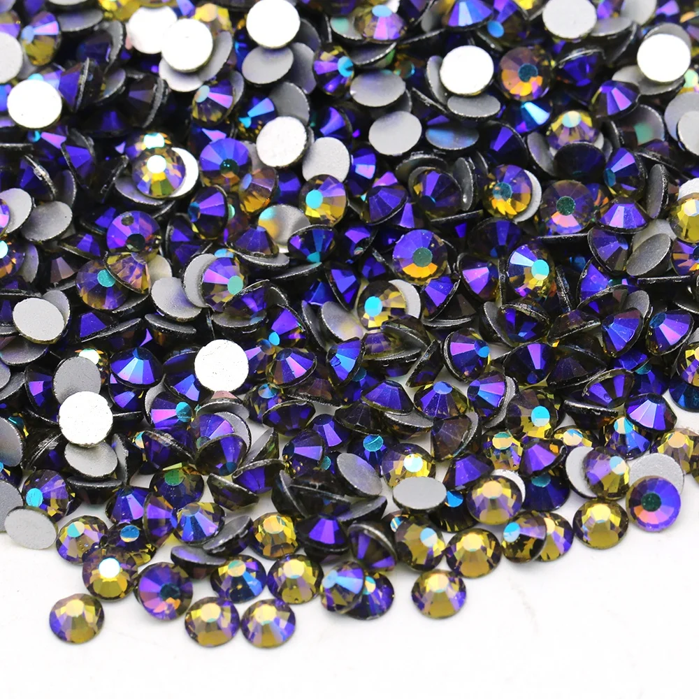 ss6 ss8 ss10 ss16 ss20 ss30 Oive AB  Crystal Strass Non Hotfix Glass Stones Wholesale Flatback Crystal Rhinestones