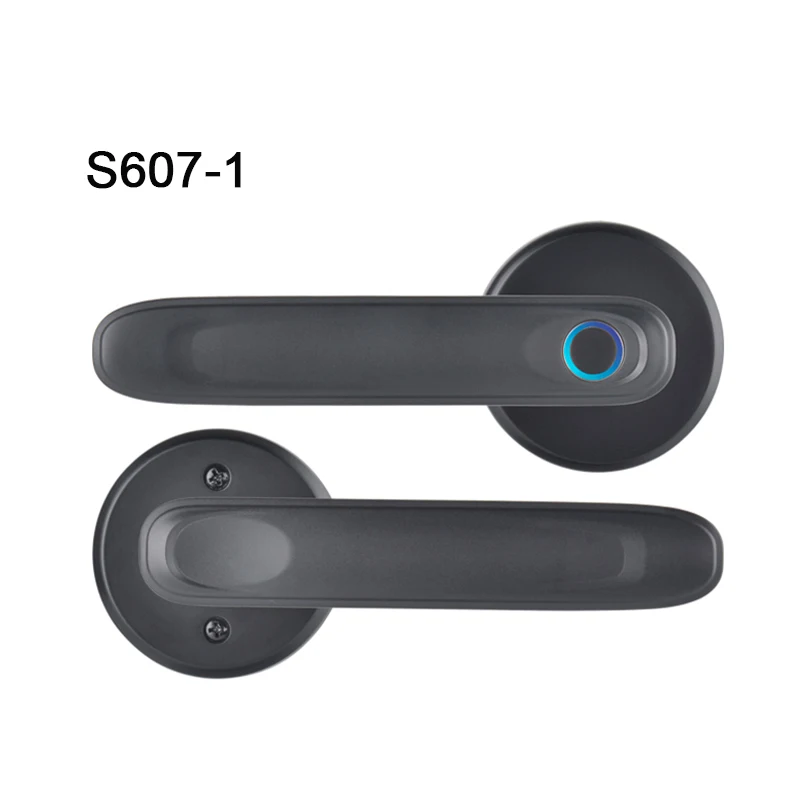 Умный дверной замок Tuya BLE управление через приложение умная ручка с отпечатком пальца без ключа для дома и