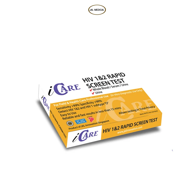 
Trustworthy Distributor of Easy Testing iCARE One Step HIV Antibody Blood Test Kit 