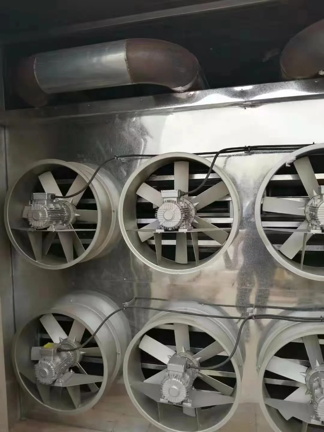 wall mounted 800mm axial fan for drying chamber