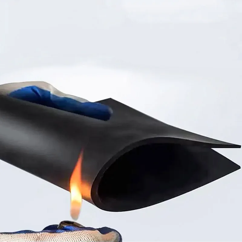 Factory Manufacture High Temperature Flame Retardant Hypalon Neoprene Rubber Sheet