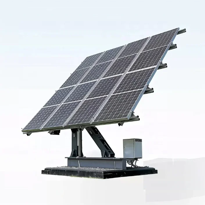 JCHX Mini Solar Tracker/Sun Tracker For 2PV Follow Sun By Light Sensor Waterproof With Slewing Bearing and Linear Actuator