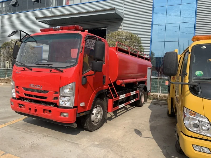 Резервуар для воды isuzu тендер пожарный грузовик низкая цена на продажу