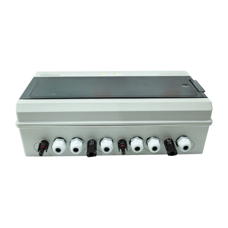 KINEE High quality IP65/IP66 2in 2out Lightning proof photovoltaic PV combiner box made in China 2 in 1 Combiner Box