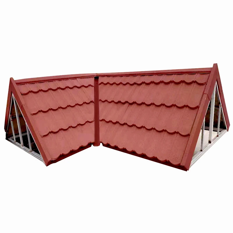 Stone Coated Metal  Roof Tiles  Weather Resistant Galvanized Roofing Material  Roof Tiles For Architecture
