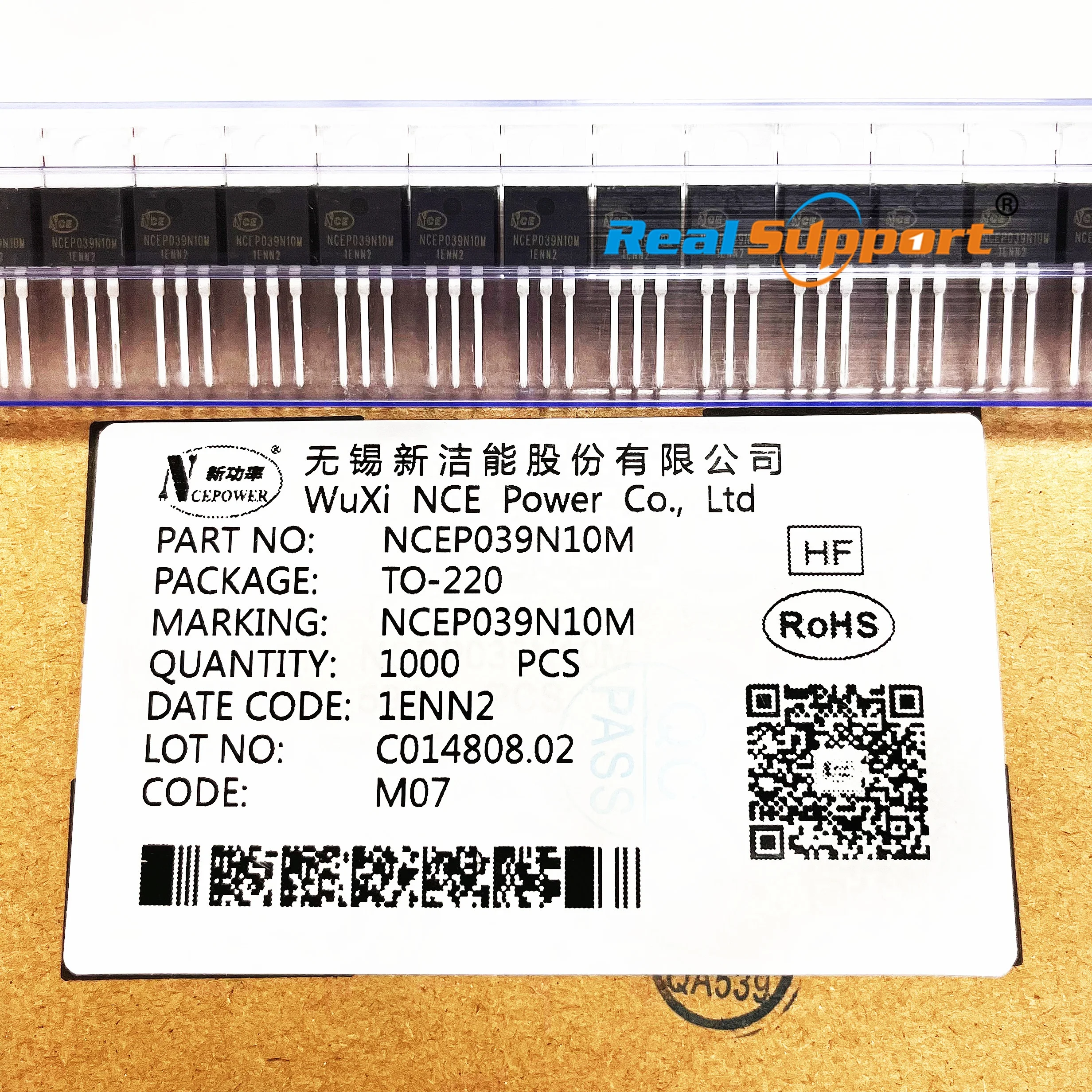 Новый оригинальный Nce NCEP039N10M 135A 100V