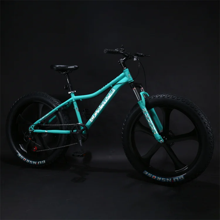 Made in China fat tire bike high carbon steel large thick wheel 20 inch 26 inch wide wheel hub for adult mountain bicycles