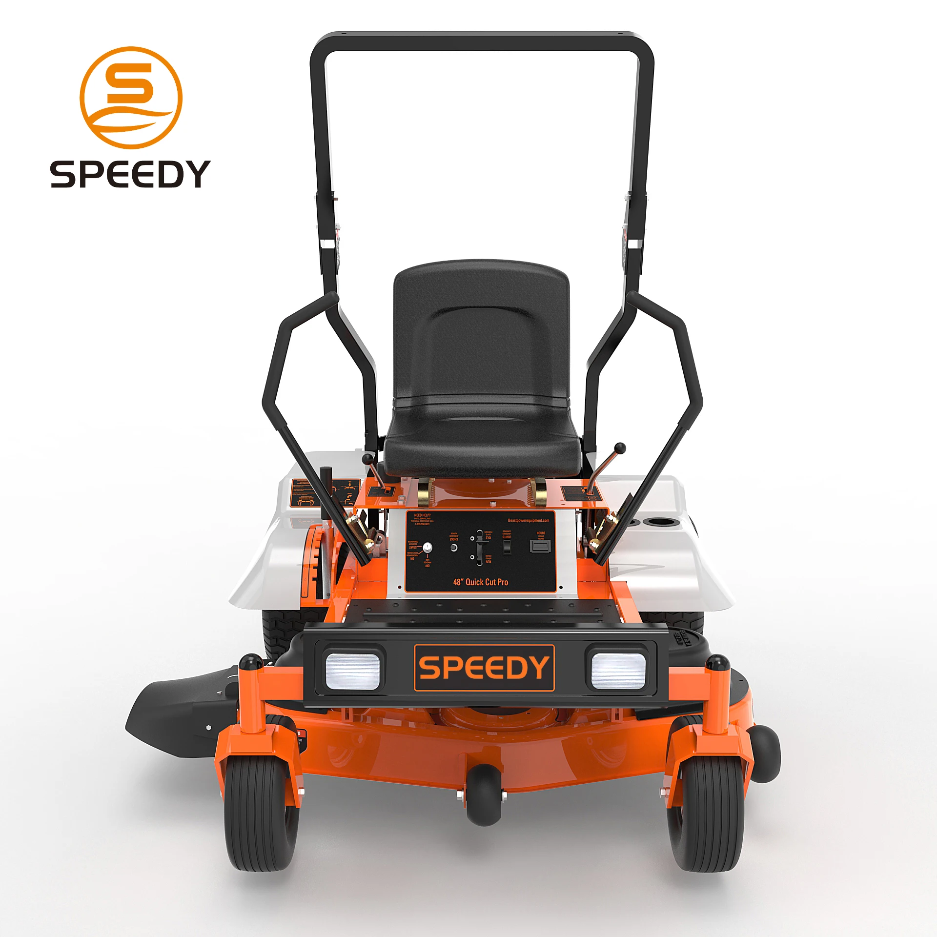 Speedy SPY 48 ZTR 48 inch zero turn mower Ride on Tractor lawn mower petrol