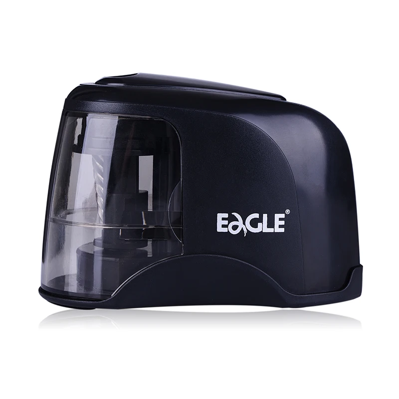 EAGLE Auto Electric Pencil Sharpener Safe Steel Alloy Rotary Blade Use for Artists Kids Adults Colored Pencils E5121